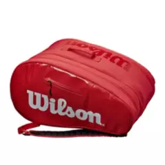 WILSON - Bolso De Padel Wilson Super Tour 6 PK Rojo