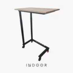 INDOOR - Mesa Negra Ajustable Indoor Con Ruedas Mncrn