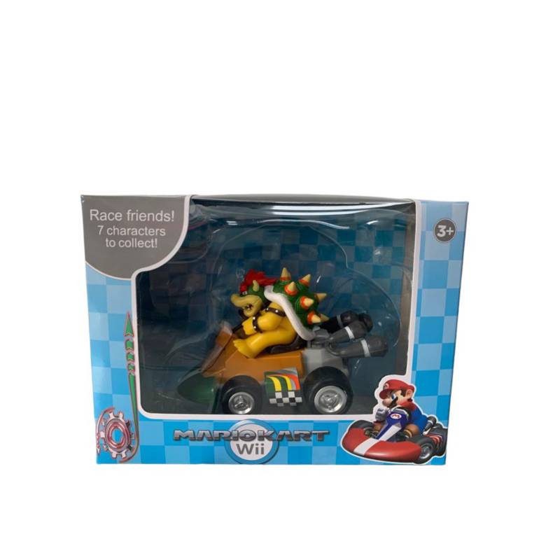 Mario Kart Carros Super Mario Bros Figura Carrito Colección Bowser Generico 7895