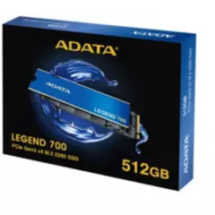 ADATA - Disco solido SSD M.2 NVME 512GB PCI xpress ADATA LEGEND 700