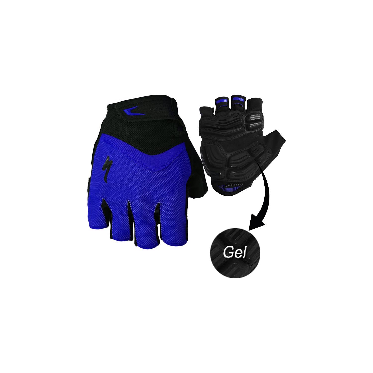 Guantes Bicicleta Ruta Mtb Dedo Corto Gel Medio Specialized