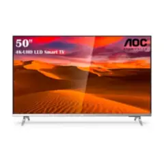 AOC - TV AOC 50 4K-UHD LED Smart TV Black