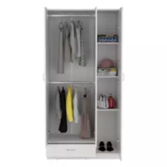 RTA DESIGN - Closet Viltex Blanco con un cajon amplios espacio para ropa