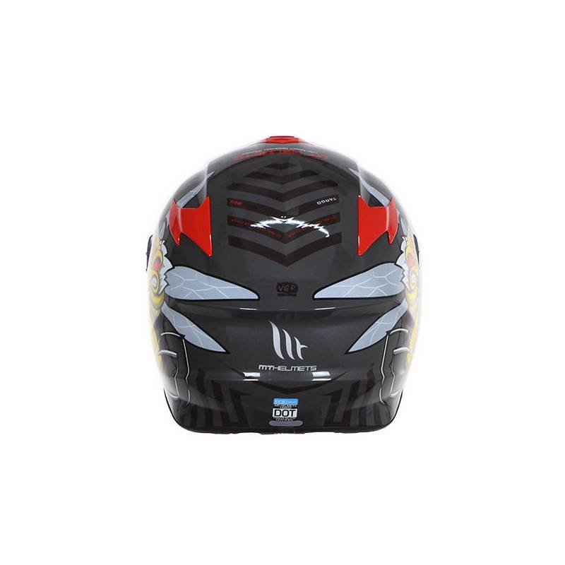 Casco Mt Helmets KRE+ Carbon Kraker B7 Azul Perla Brillo