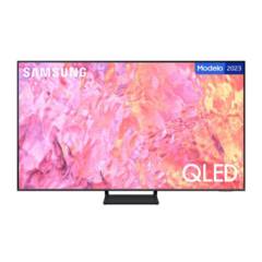 SAMSUNG - Televisor Samsung 85 Qled Uhd 4k Smart Plano Tv  QN85Q65CAKXZL