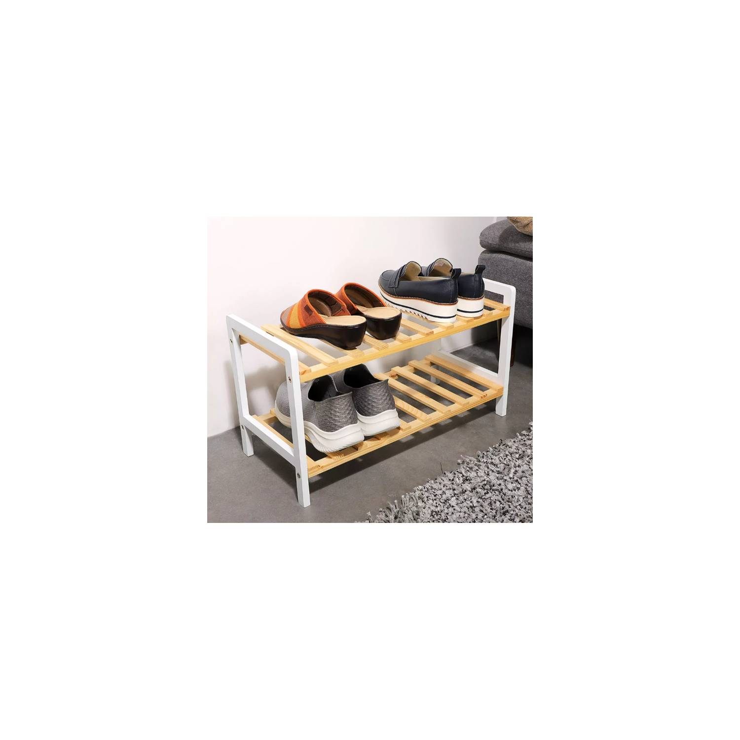 Mueble Organizador de Zapatos en Madera ESSENZA ESSENZA