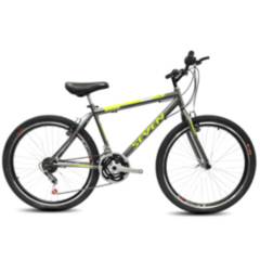 ATILA - Bicicleta Todo Terreno para hombre rin 26 18 cambios gris