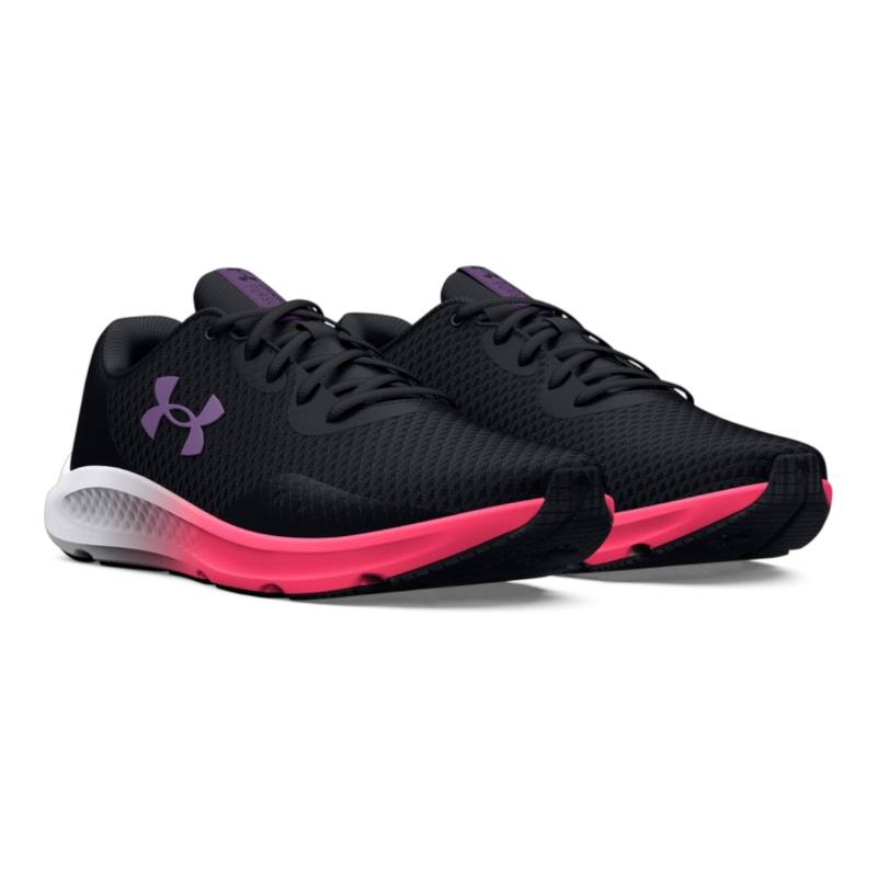 Sapatos Desportivos De Mujer UNDER ARMOUR ZAPATILLAS MUJER CHARGED 3  3024889 ROSA