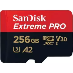 SANDISK - Memoria Micro SD Sandisk Extreme Pro 256Gb Con Adaptoador