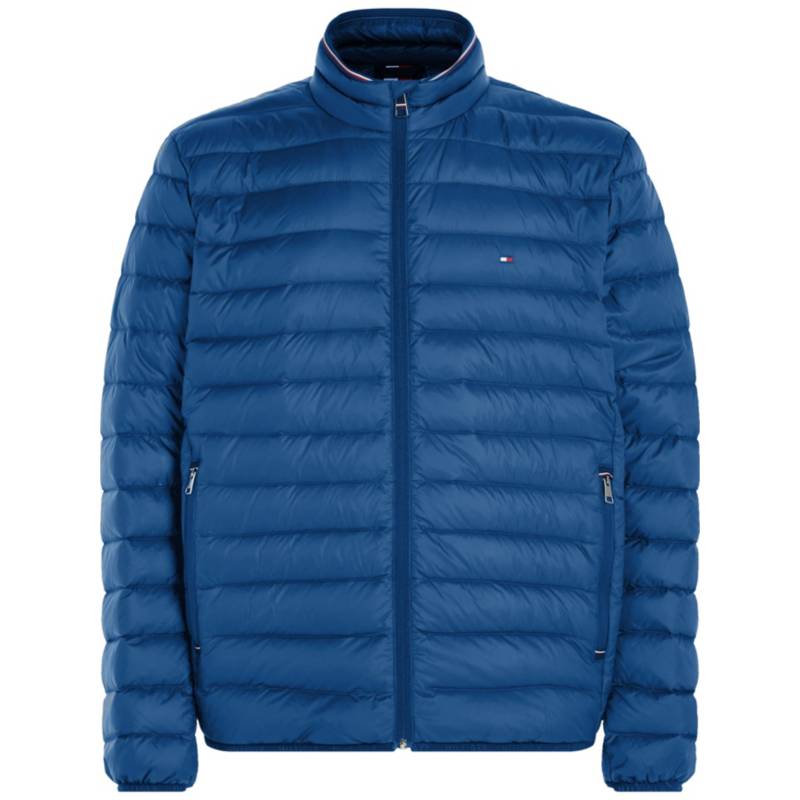 Chaqueta Impermeable Con Capucha Hombre Azul Tommy Hilfiger -  tommycolombia