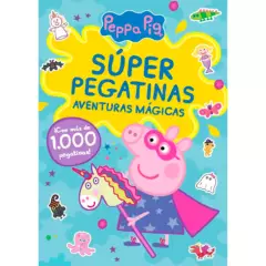 BEASCOA - Peppa Pig. Super Pegatinas. Aventuras Mágicas
