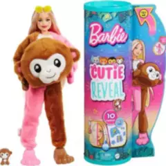BARBIE - Muñeca Barbie Color Reveal Cutie Reveal - Mono