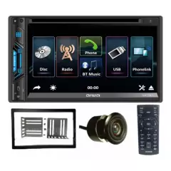 AIWA - Radio Carro DVD Carplay Android Auto Pantalla Bluetooth Aiwa AW-7081L