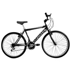 SFORZO - Bicicleta Sforzo Rin 26 En Aluminio 18 Cambios Negra