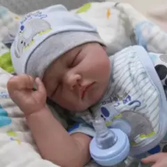 GENERICO - Muñeco Bebé Reborn Cuerpo Suave - Luca
