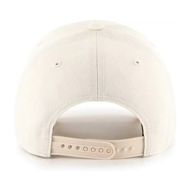 47 New York Yankees - Gorra de béisbol ajustable para hombre y mujer,  color caqui/beige, logotipo blanco, talla única