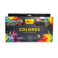 NORMA - Caja de Colores Norma Premium X 100 Unds.