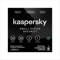 KASPERSKY - Kaspersky Small Office Security para 20 dispositivos + 20 móviles + 2 servidores 1 Año