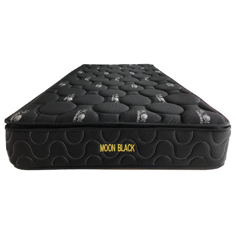 COLCHONES MOON - Colchon Sencillo 100X190 MOON BLACK BOX  POCKET ADAPTABLE