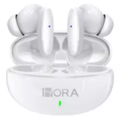 1HORA - 1Hora Audífonos Inalámbricos AUT205 - Color Blanco