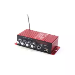 GENERICO - Amplificador 40 Watts Stereo Bluetooth Reproductor Usb Sd