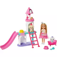 MATTEL - Barbie Princesa Aventura En El Castillo Chelsea Con Mascota