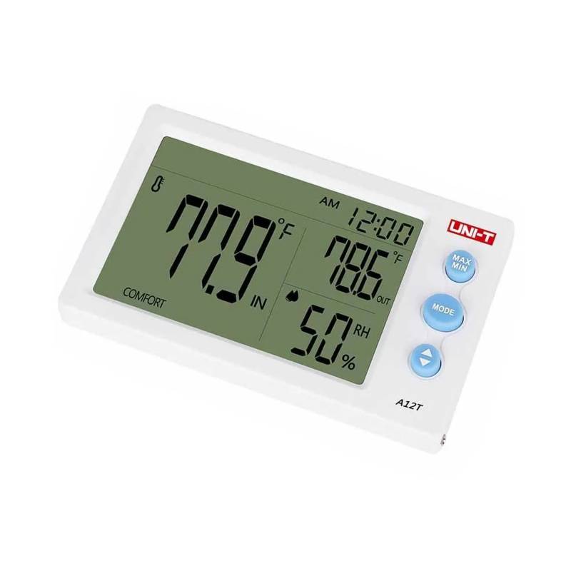 UNIC - Termometro higrometro Digital Uni-t A12T 2 Temperaturas