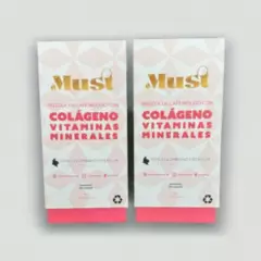 MUST - Café enriquecido con Colágeno con 9 vitaminas y 3 minerales X 720g