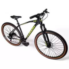 FUSION - Bicicleta Fusion Korbin Rin 29 Aluminio 24 Vel - Negro verde