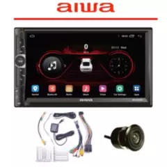 AIWA - Radio Carro Aiwa Android 2 + 32 GB Carplay Inalambrico Wifi 7' GPS BT
