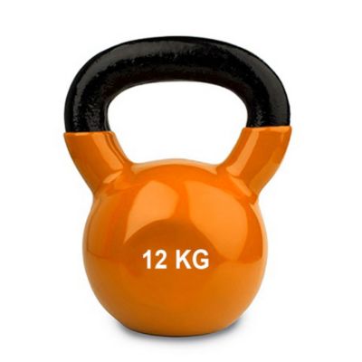 Par mancuernas pesas recubiertas en vinilo 6lb colores gym VITTORIA