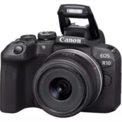 CANON - Camara Canon EOS R10 Kit 18 - 45 mm