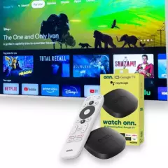 GOOGLE - Convertidor Smart Tv Onn Android Tv 4k Negro
