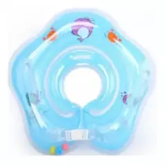 MUNDO BEBE - Flotador Para Bebé De Cuello Anillo De Seguridad Natación AZUL