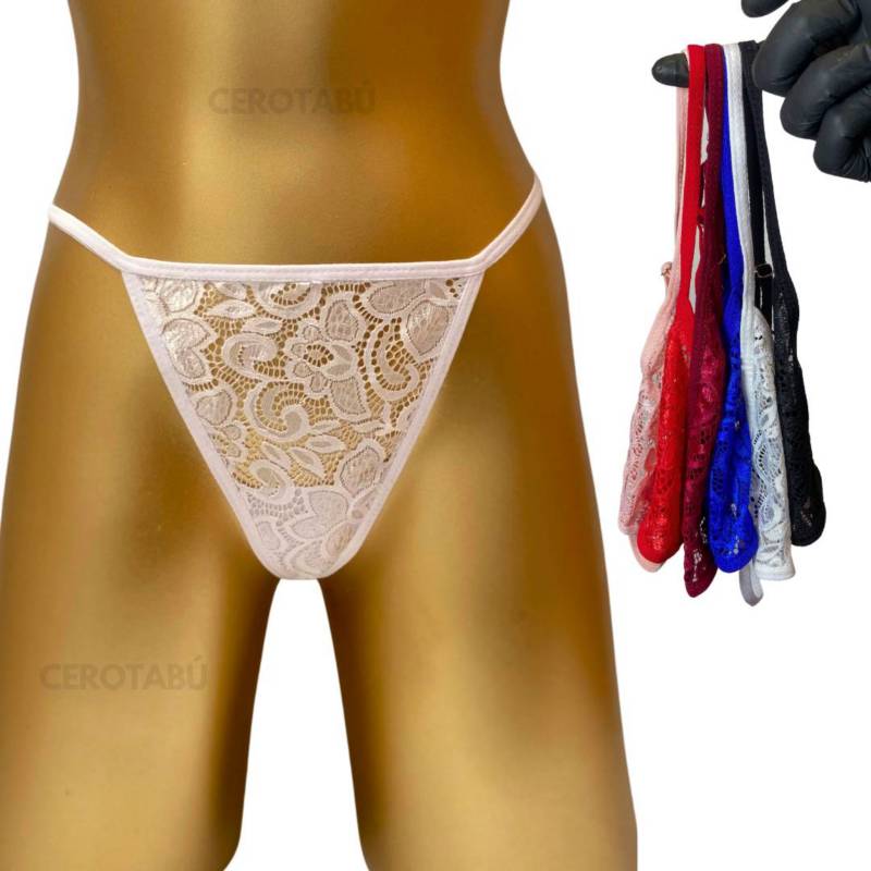 Tanga Brasilera Hilo Panties Panty Encaje Lencería GENERICO