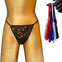 GENERICO - Tanga Brasilera Hilo Panties Panty Encaje Lencería
