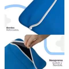 GENERICO - Funda estuche forro neopreno portatil laptop 17 pulgadas Azul