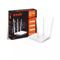 TENDA - Router Repetidor Wifi Inalambrico 3 Antenas Tenda F3 300 Mbps 2.4 Ghz