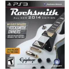 UBISOFT - Rocksmith 2014 edition - playstation 3 (sin cable)