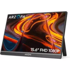 GENERICO - Monitor portátil ARZOPA A1 pantalla FHD 1080P de 15.6 pulgadas