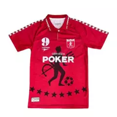 GENERICO - Camiseta De Futbol America De Cali Poker 9 Roja