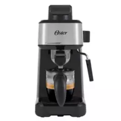 OSTER - Cafetera Oster de Vapor para Espresso y Cappuccino 4 tazas