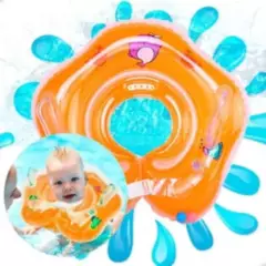 MUNDO BEBE - Flotador Para Bebé De Cuello Anillo De Seguridad Natación