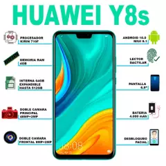 HUAWEI - Celular HUAWEI Y8S 64GB Verde