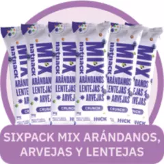 GENERICO - Natnack Mix Arándanos 6pack