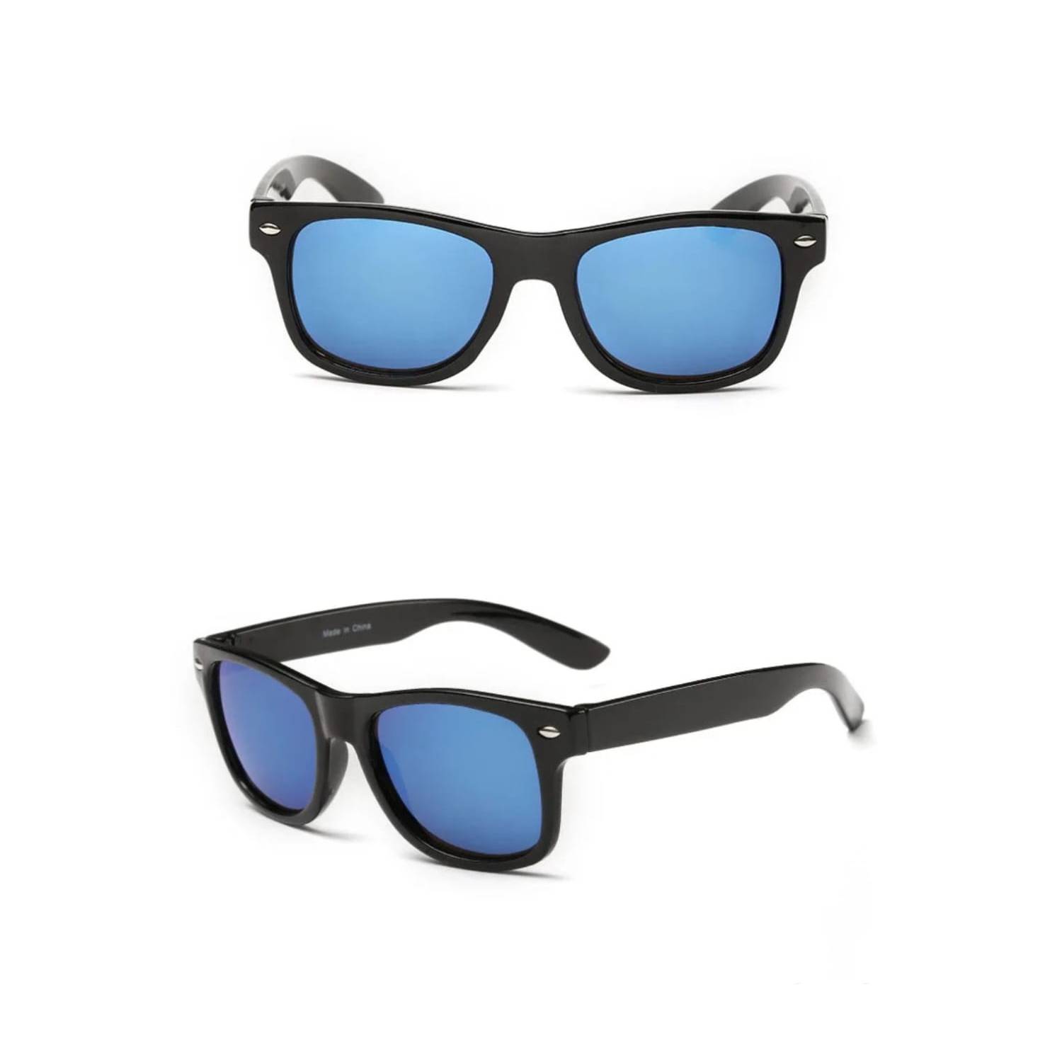 Gafas De Sol polarizada azul Marco Negro GENERICO