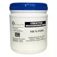 GENERICO - Creatina Monohidratada 250g Pura 100%