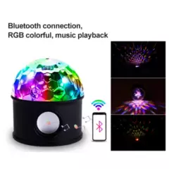GENERICO - Lámpara Led recargable música con Bluetooth
