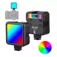 GENERICO - Luz Led Dimerizable RGB para Fotografía con Mini Tripode