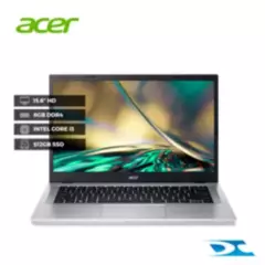 ACER - Portátil Acer A315-510P-34LK  Core I3/Ram  8GB /512 GB SSD / 15,6"/ Free
